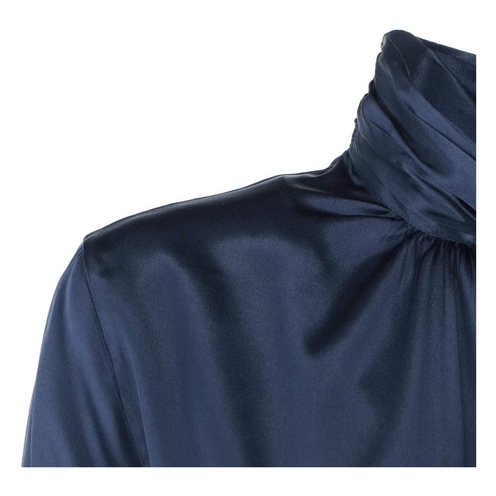 Caliban Casual Katoenen Overhemd voor Mannen Blue Dames