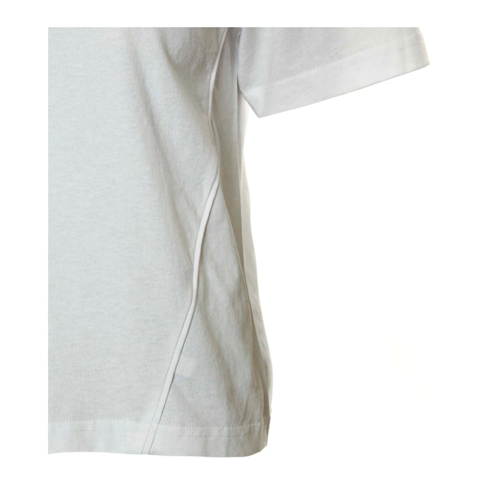 JW Anderson Ankerborduurwerk korte mouw shirt White Dames