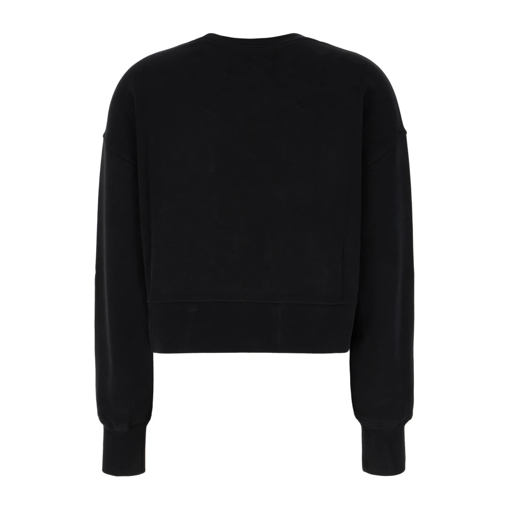 Canada Goose Stijlvolle Fleece Hoodie voor Mannen Black Dames