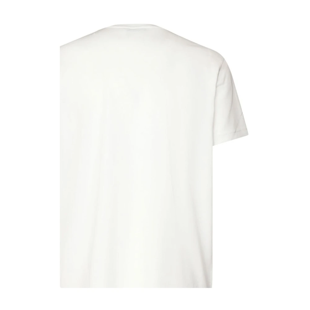 Fay Casual Katoenen T-shirt White Heren