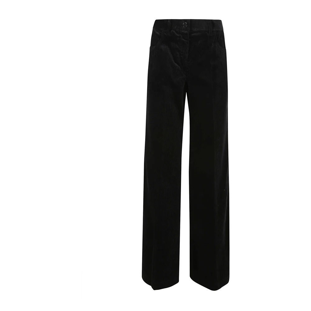 Aspesi Zwarte Pantalone Mod.0156 Black Dames