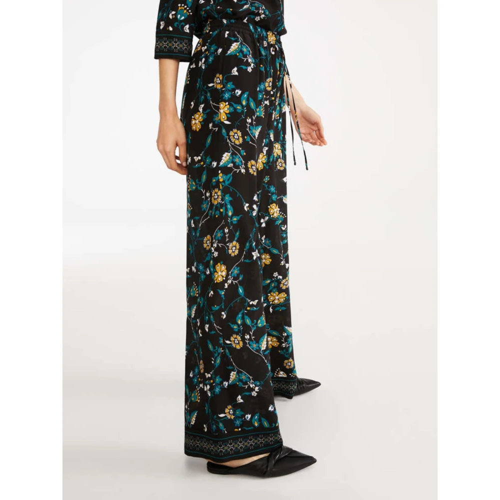 Max Mara Lange Broek Black Dames