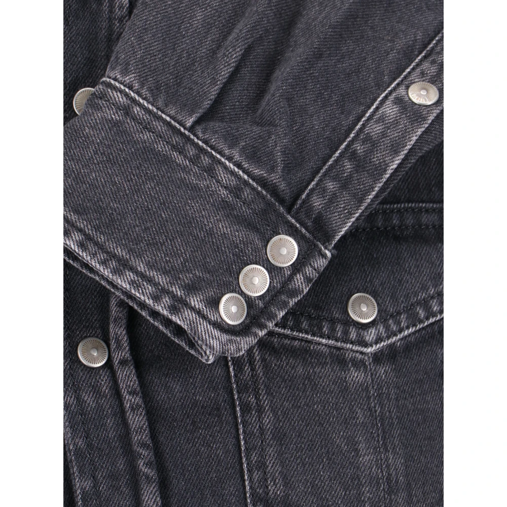 Diesel Zwarte Casual Overhemden Black Heren