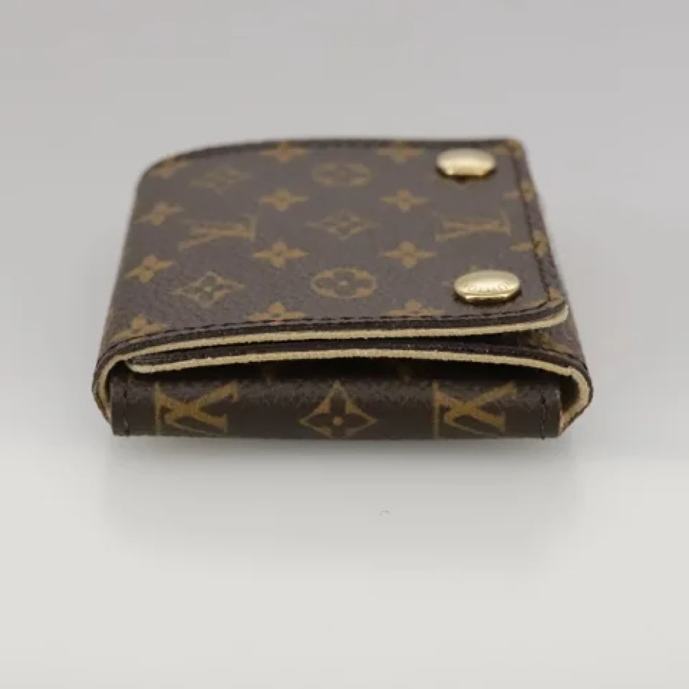 Louis Vuitton Vintage Pre-owned Canvas wallets Brown Dames