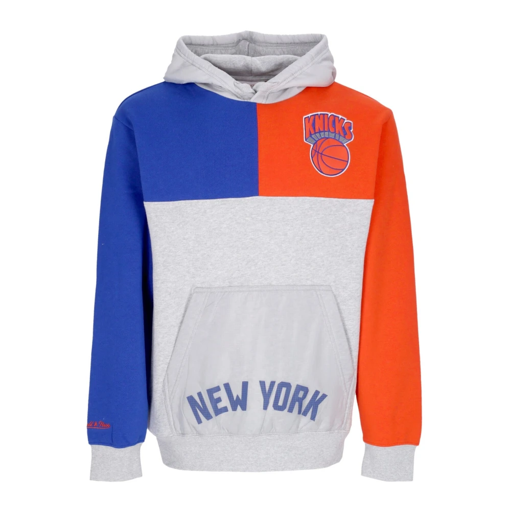Mitchell & Ness NBA Tie Breaker Hoodie Grijs Multicolor Heren