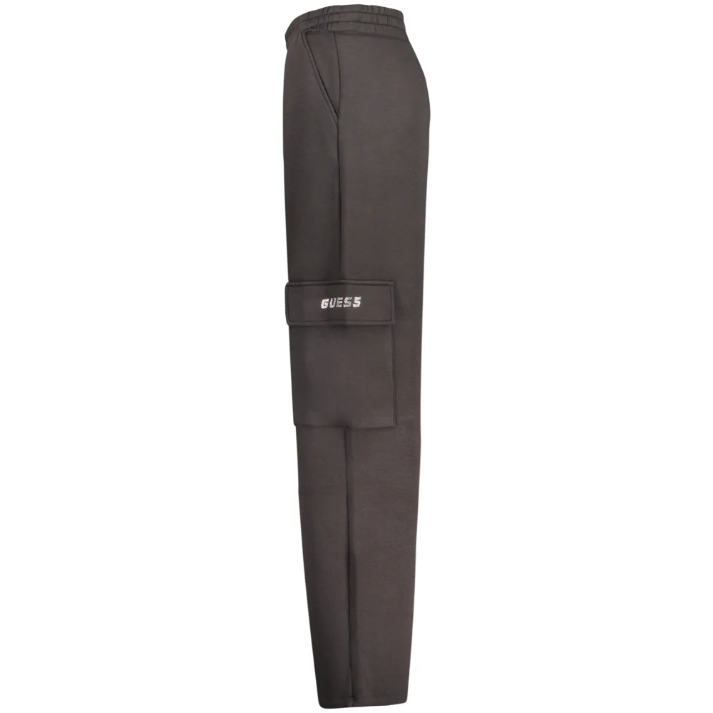 Guess Zwarte damesbroek met strass-applicaties Black Dames