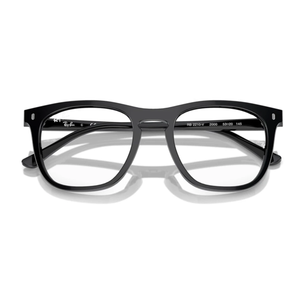 Ray-Ban Vierkante Slot Zonnebril Black Unisex