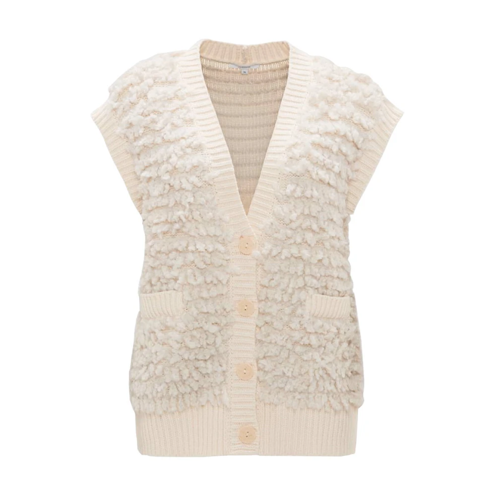 Opus Stijlvolle Pullover Deluda Beige Dames