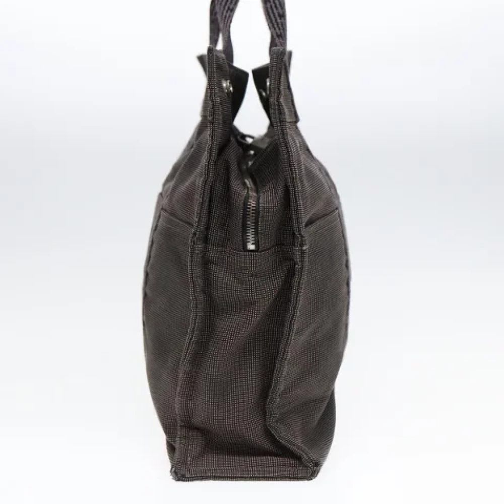 Hermès Vintage Pre-owned Canvas totes Gray Dames