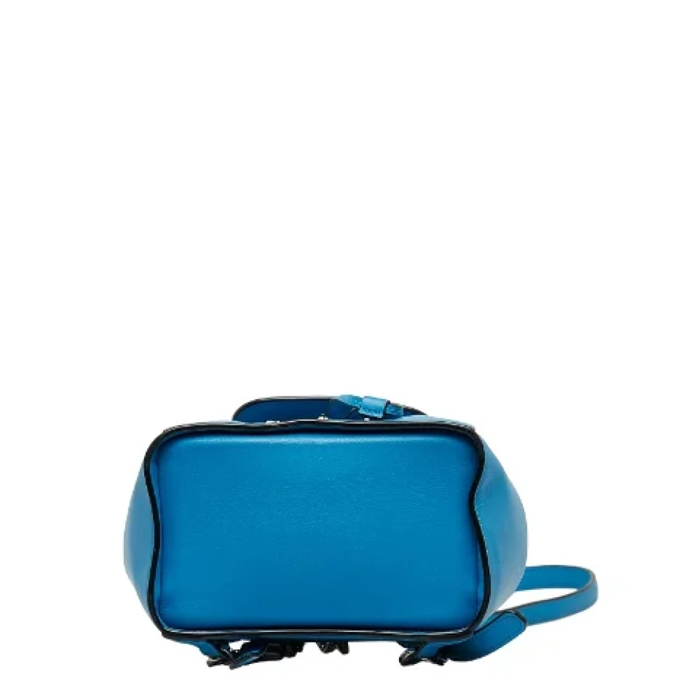 MCM Pre-owned Canvas shoulder-bags Blue Unisex