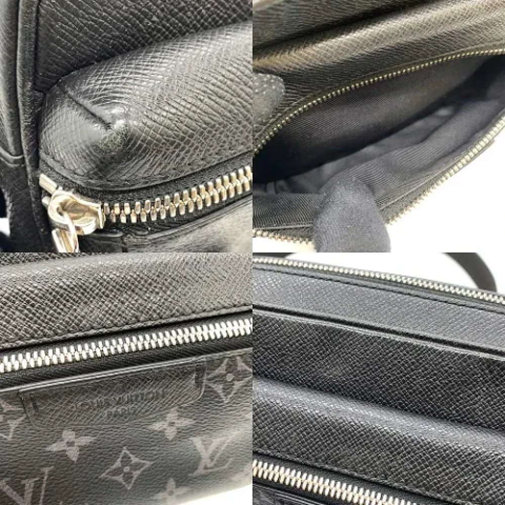 Louis Vuitton Vintage Pre-owned Canvas louis-vuitton-bags Black Heren