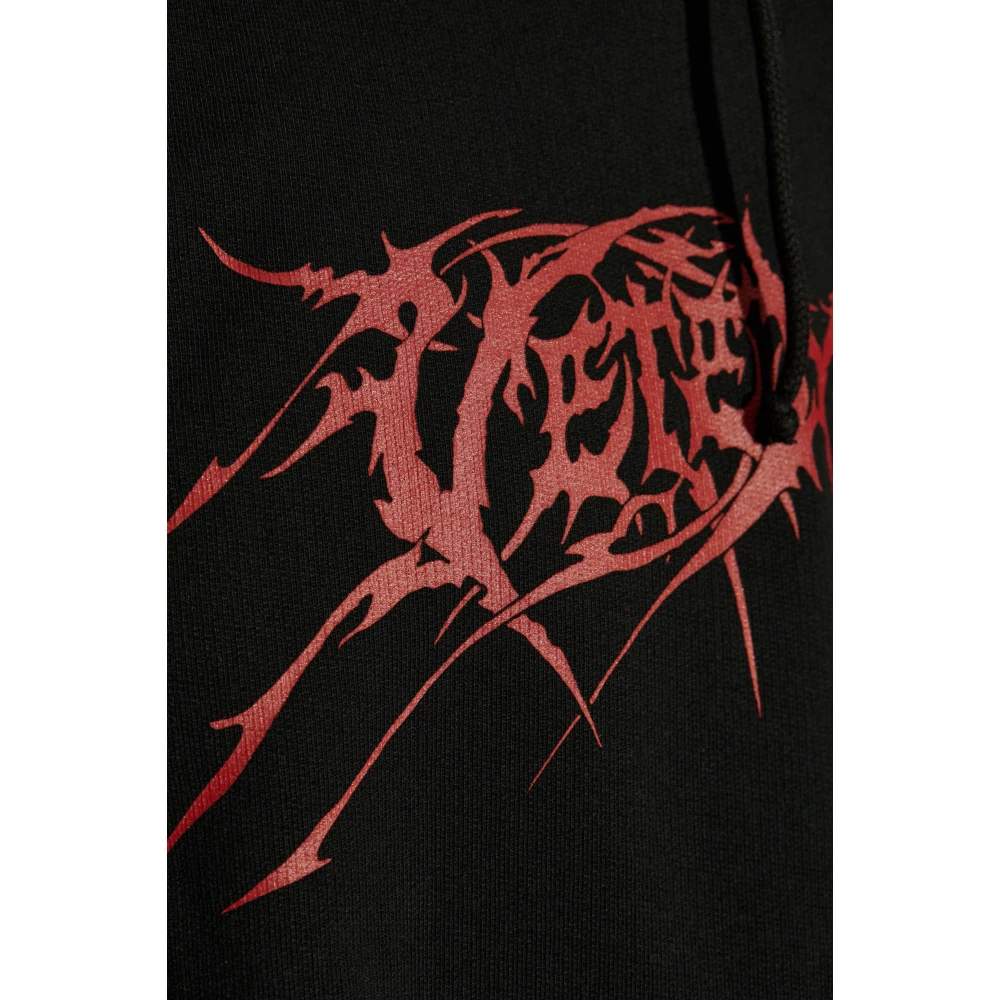Vetements Hoodie Black Heren