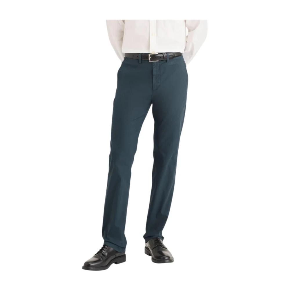 Dockers Men's Blue Chinos, W38 L32, Slim Chinos, Versatile And Stylish