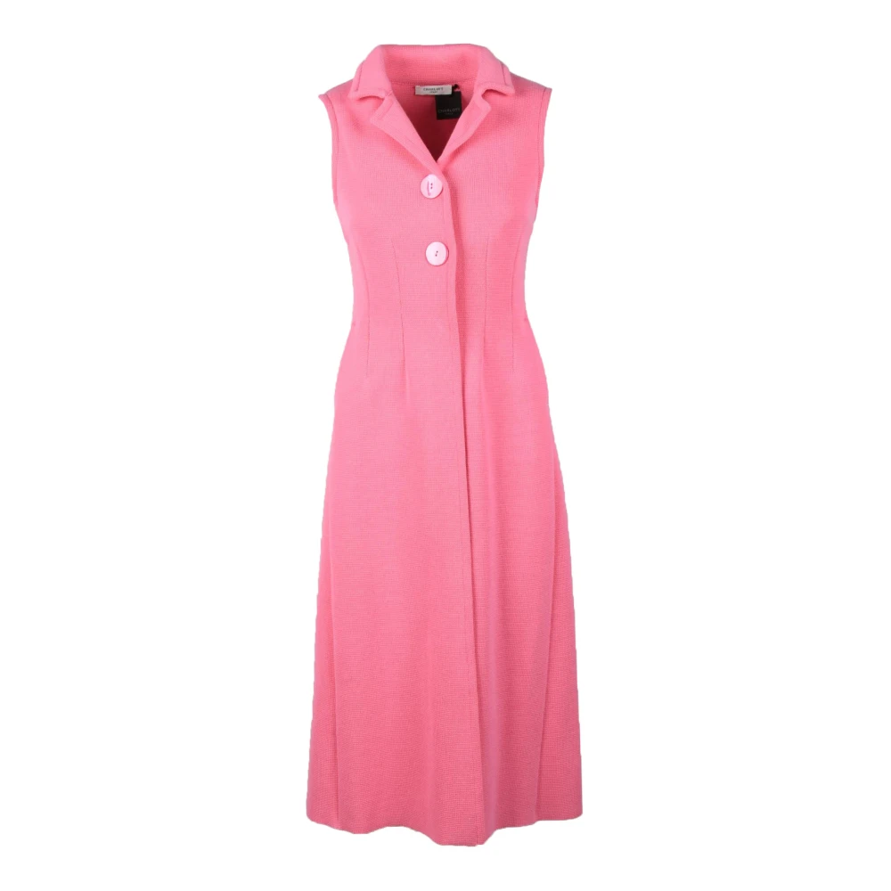 Charlott Vest Pink Dames