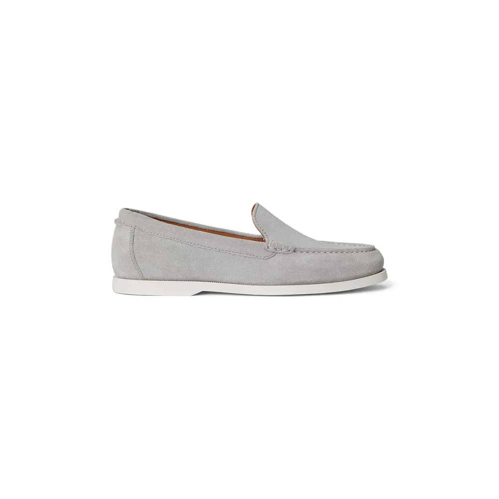 Polo Ralph Lauren Gray Loafers, Male, 8 Uk, Merton Vnetn Casual Loafer