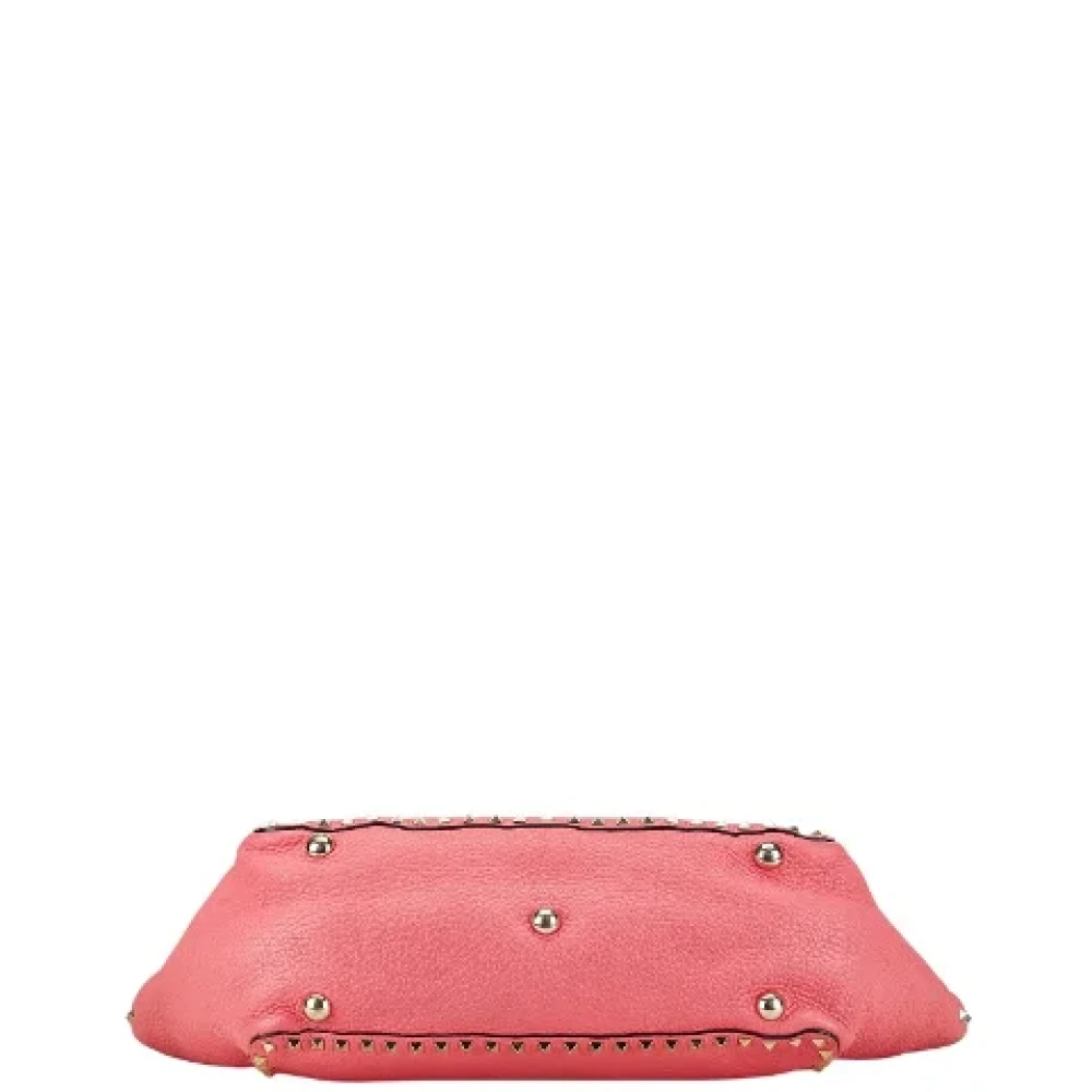 Valentino Vintage Pre-owned Leather handbags Pink Dames