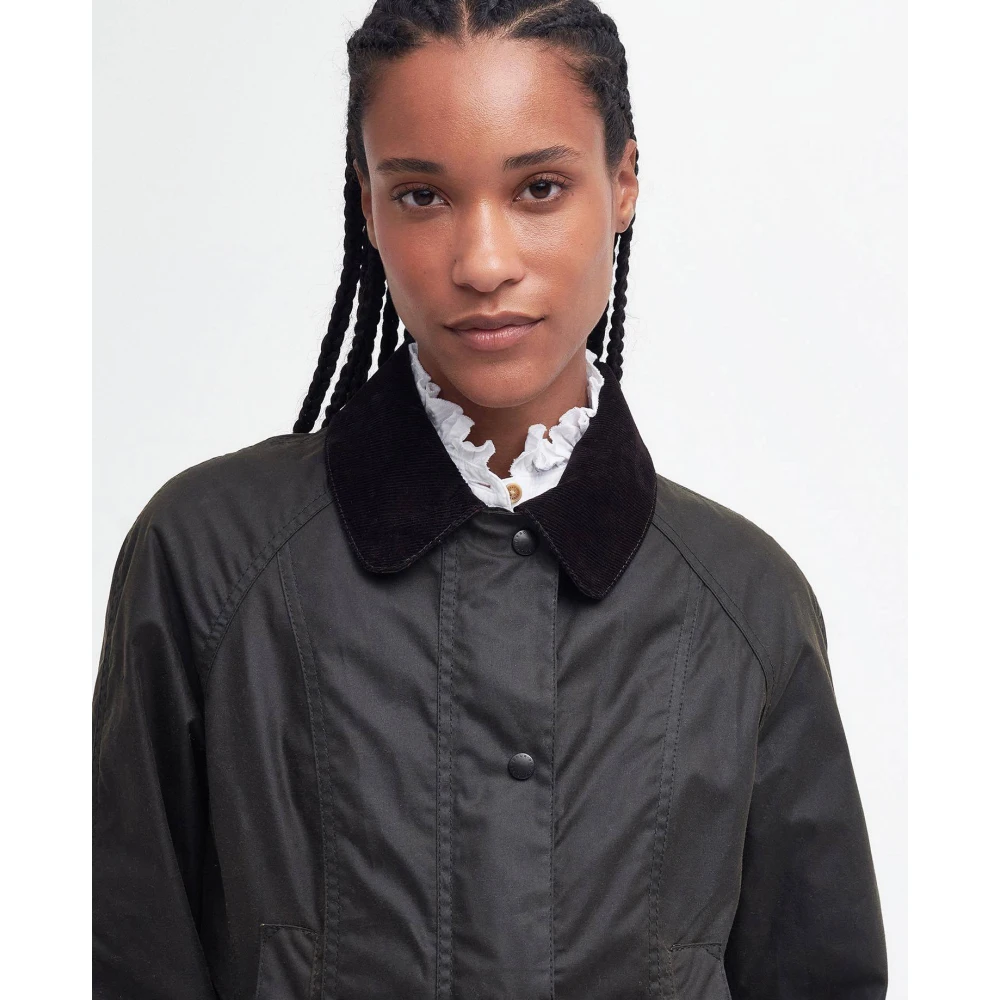 Barbour Klassieke Beadnell Wax Jas Green Dames