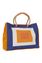 sac-de-plage-unisexe-en-toile-de-coton-orange-avec-motif-de-carres-concentriques