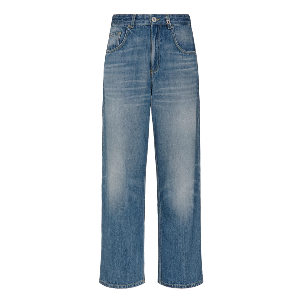 Gaëlle Paris Women's Blue Gaelle Jeans - Straight Fit Jeans - W25 - Jeans
