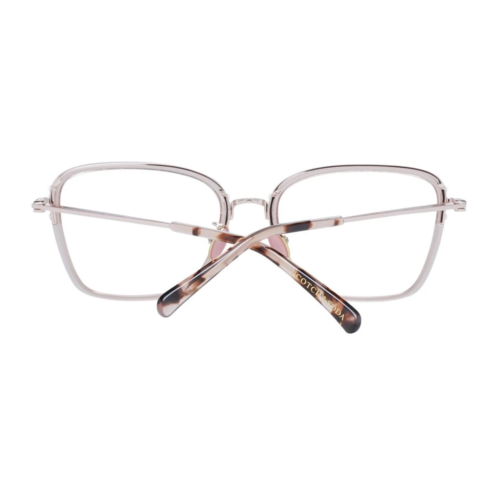 Scotch & Soda Transparante Trapezium Optische Monturen Gray Dames