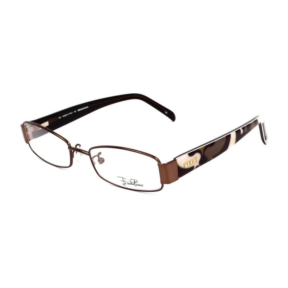 EMILIO PUCCI Bruine Metalen Frame Horloge voor Vrouwen Brown Dames