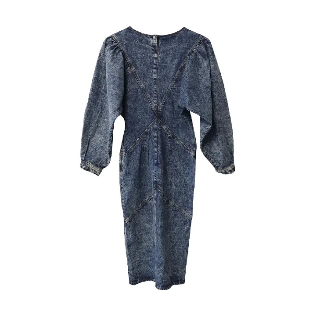 Isabel Marant Pre-owned Denim dresses Blue Dames