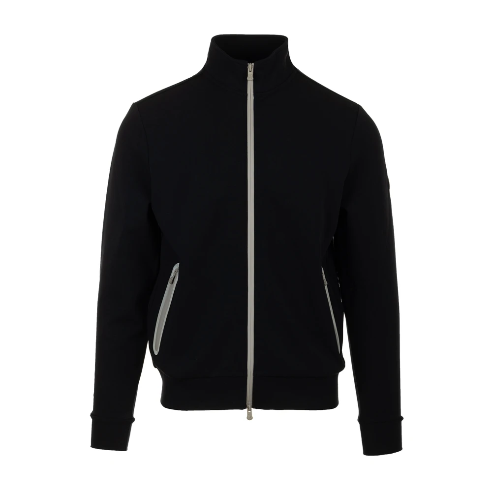 People of Shibuya Blauwe Sweater Felpa Stijl Blue Heren