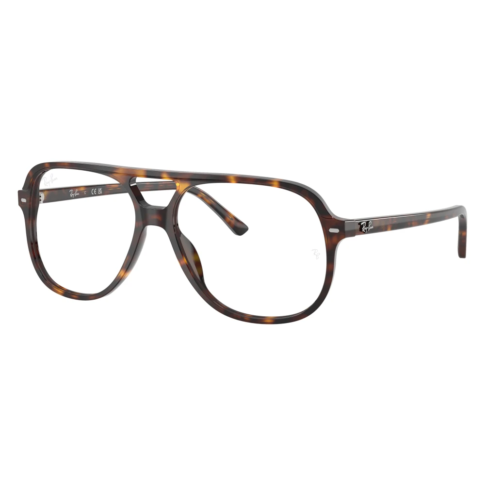 Ray - Ban Unisex Transparent Ray - Ban Rx5698 2012 Optical Frames Acetate Turtle Squared Normal - Image 4