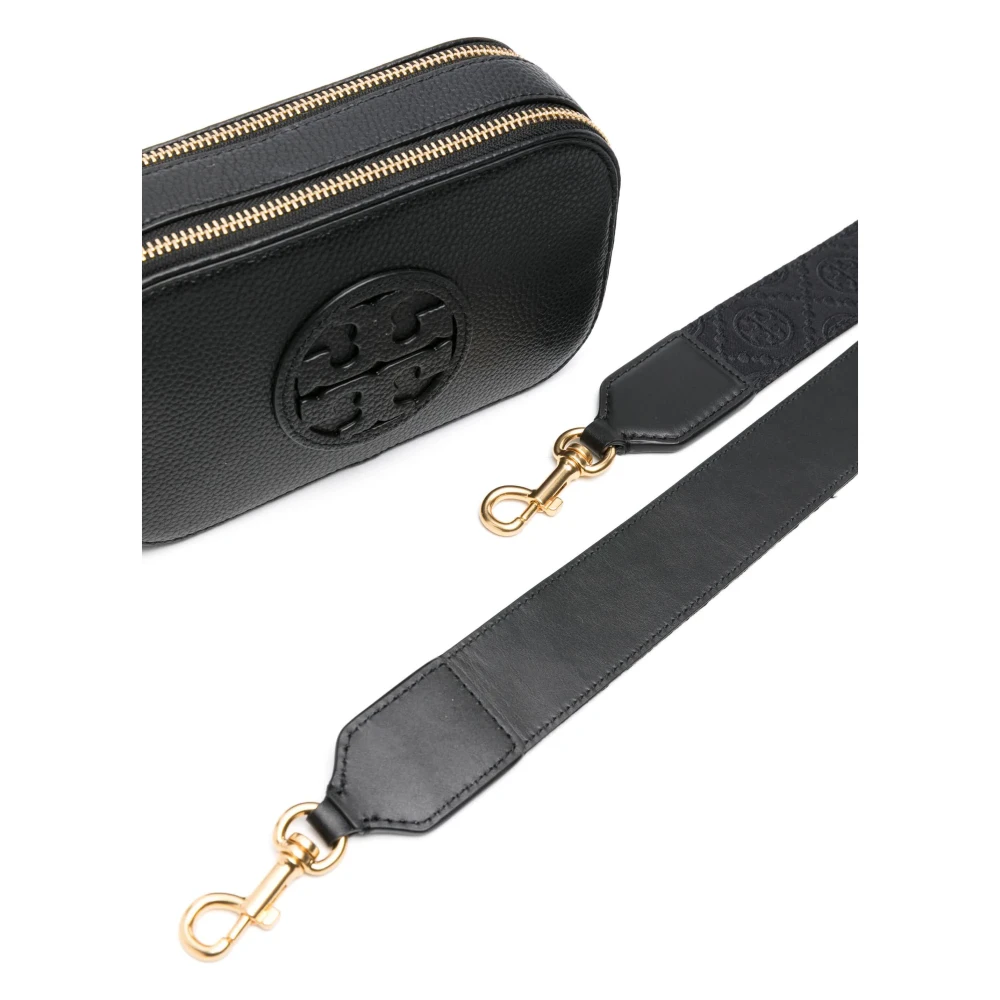 TORY BURCH Zwarte Mini Miller Sandalen Black Dames