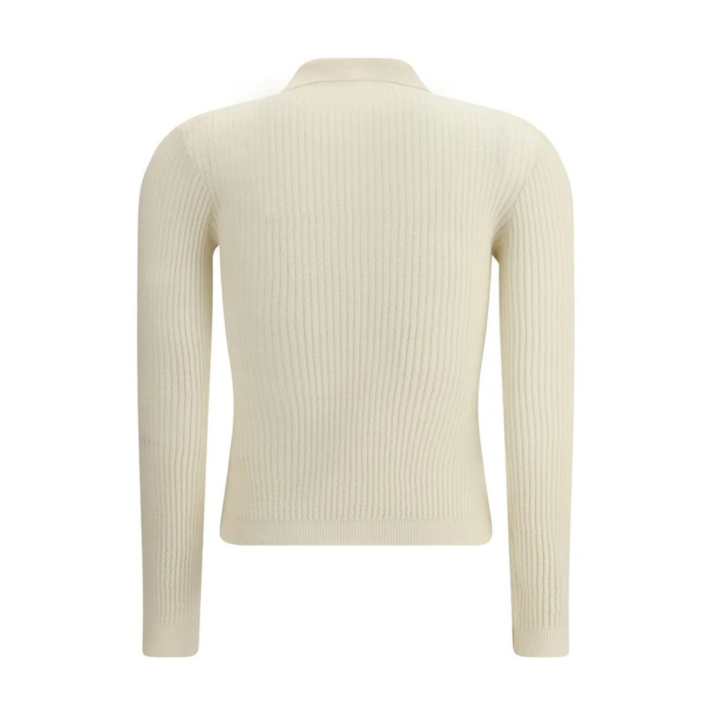 Guest In Residence Luxe Cashmere Polo Sweater Beige Dames