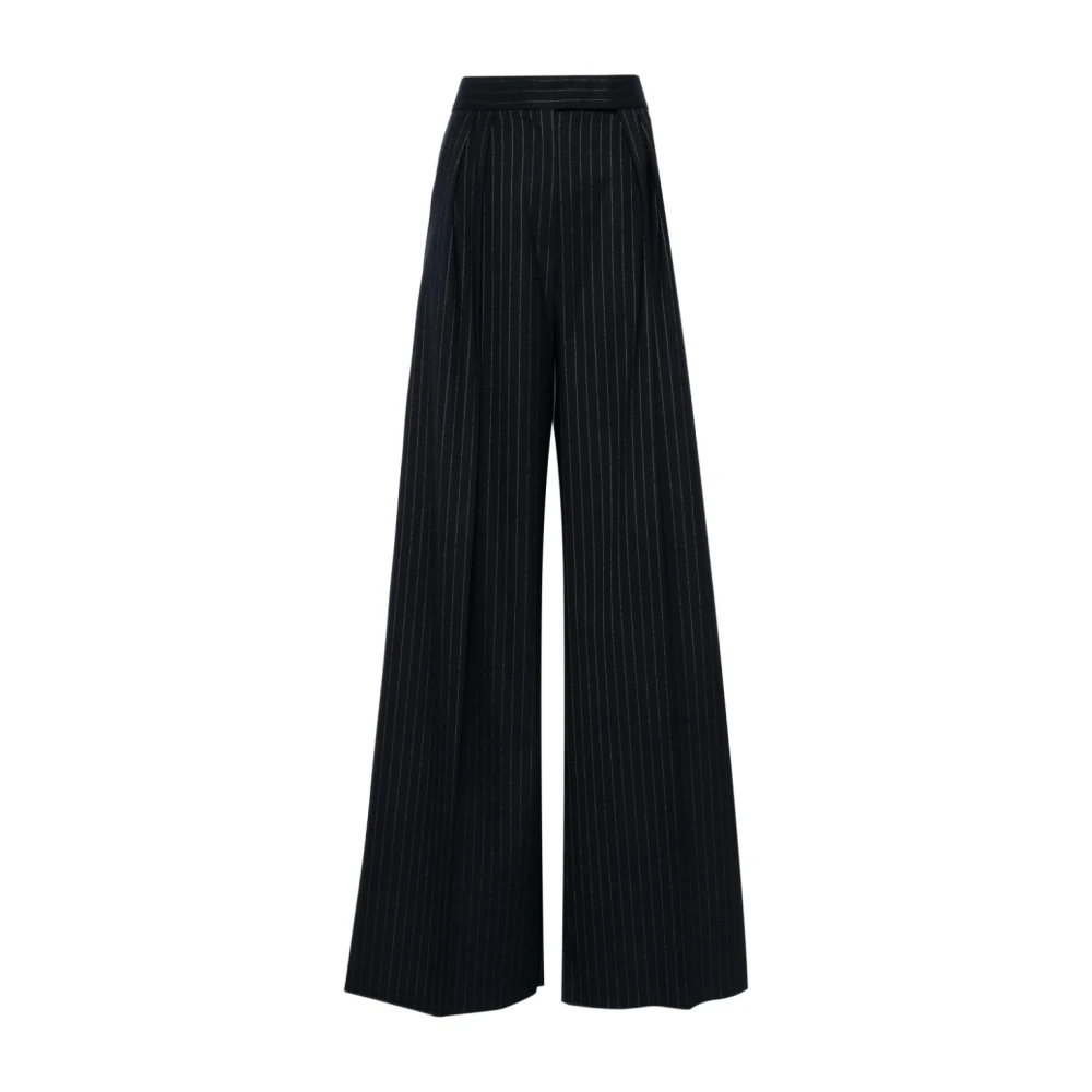 Max Mara Stijlvolle lange broek in ultramarijn Blue Dames