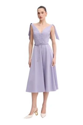 Klänning i tylltyg
