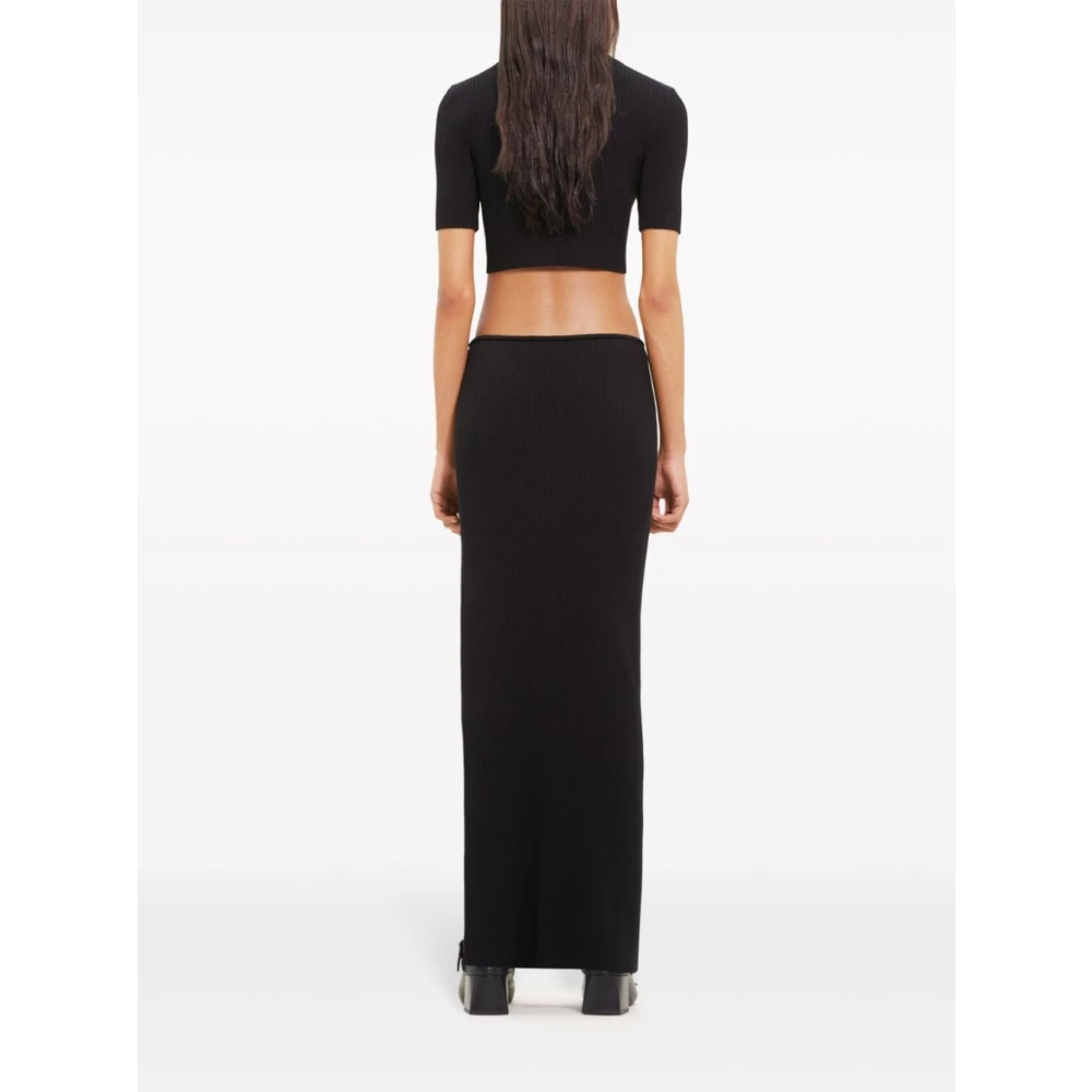 Courrèges Maxi Skirts Black Dames