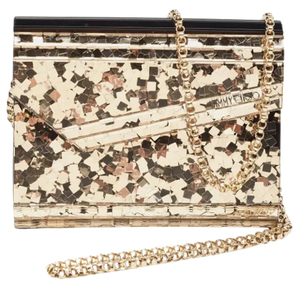 Jimmy Choo Pre-owned Suede clutches Multicolor Dames