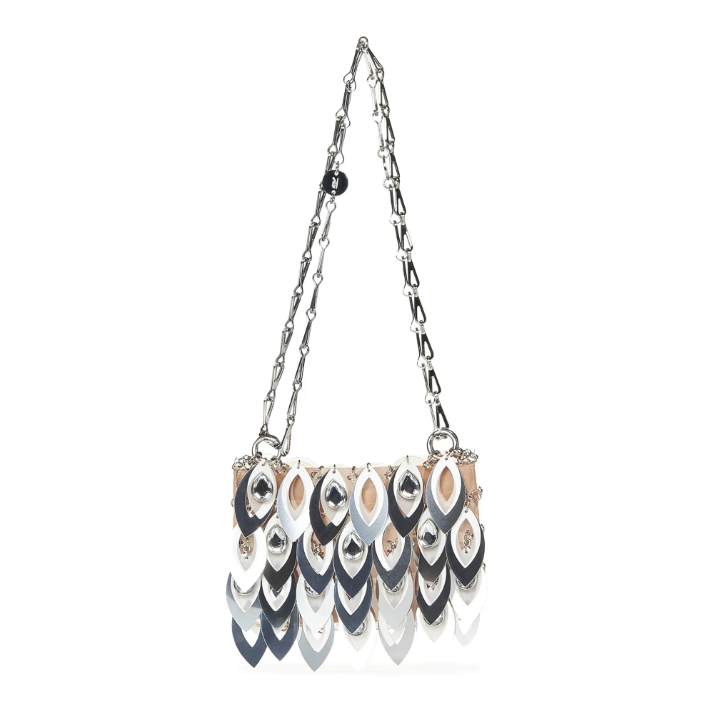 Rabanne Women's Multicolor Pink Sequin Shoulder Bag - Shoulder Bags - One Size - Bags