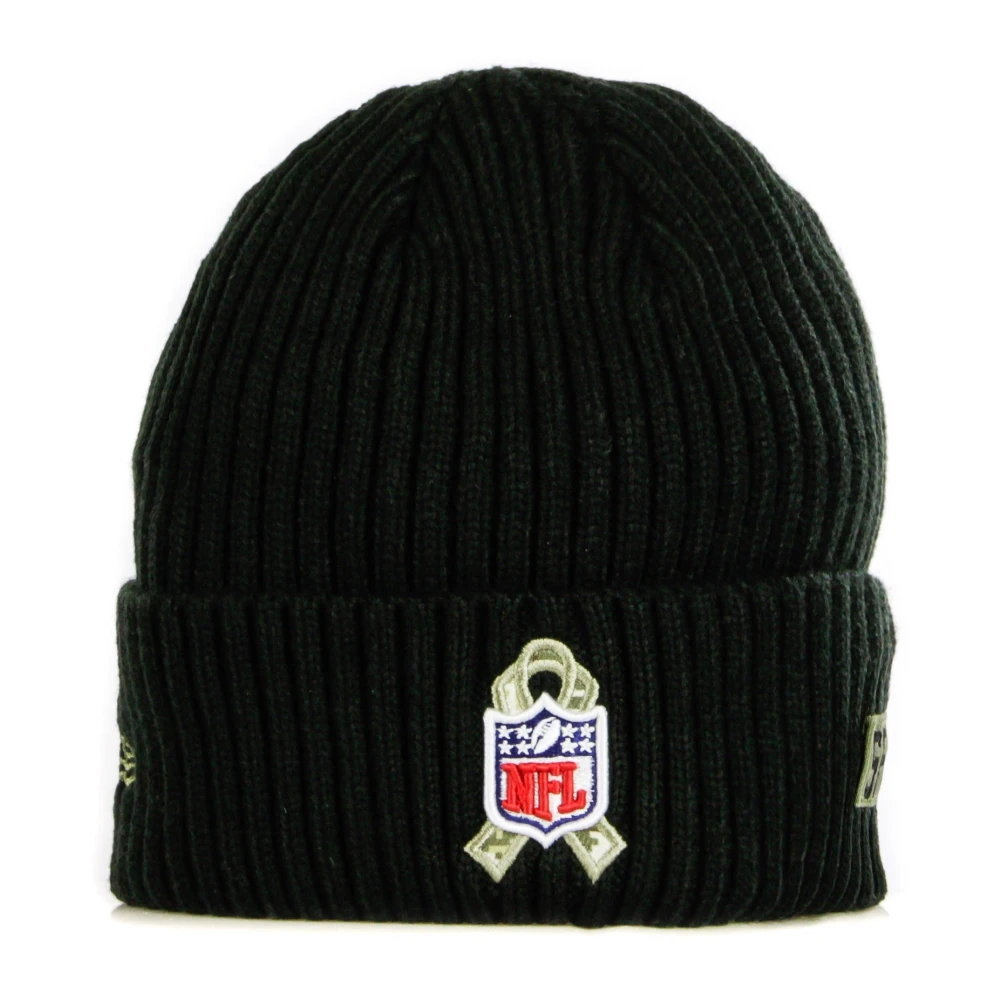 new era NFL Salute To Service Gebreide Muts Black Heren