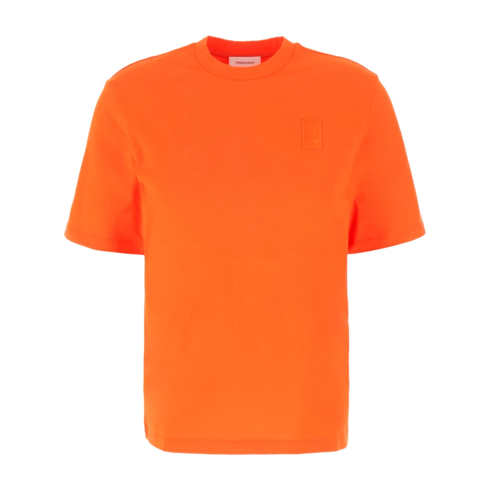 Salvatore Ferragamo T-Shirts Orange Dames