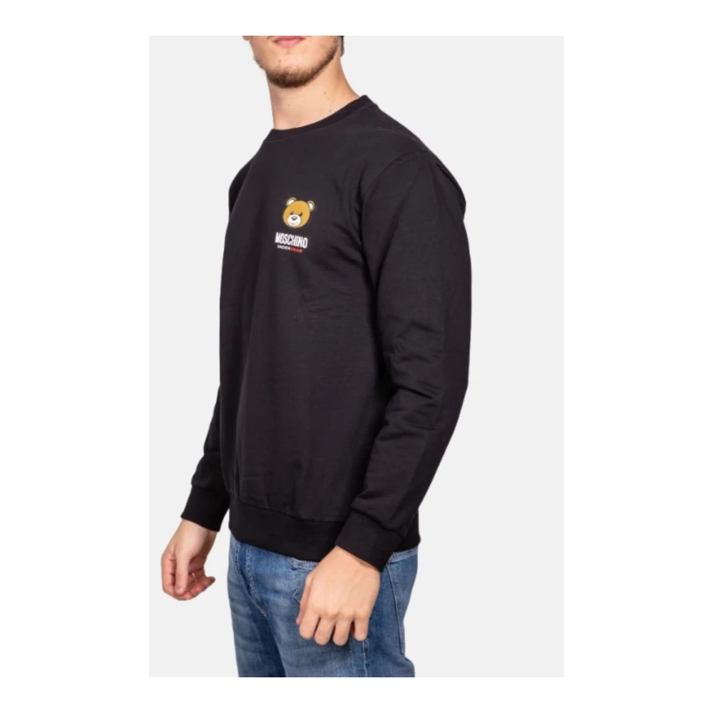 Moschino Herenondergoed Sweatshirt Black Heren