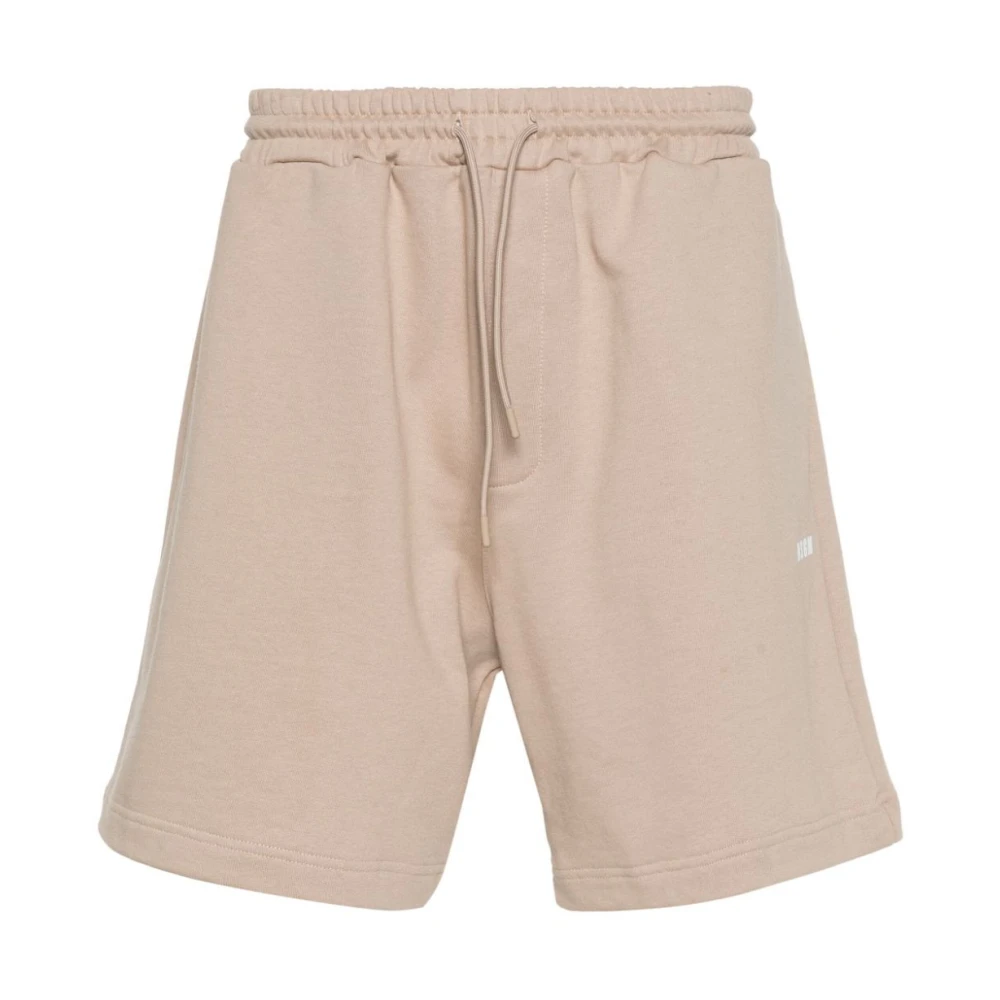 Msgm Neutrale shorts voor een stijlvolle look Beige Heren