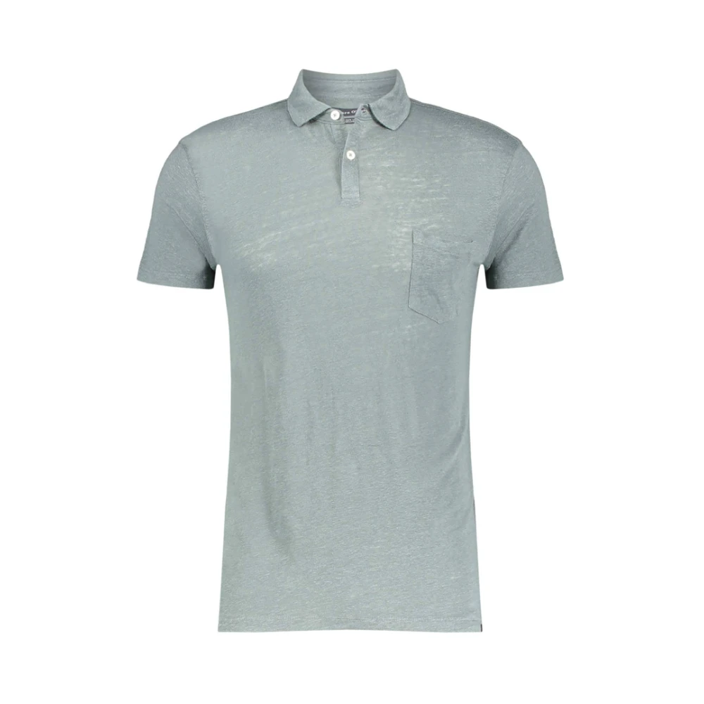 Marc O'Polo Shirt Korte Mouw Green Heren