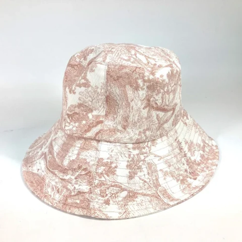 Dior Vintage Pre-owned Cotton hats Pink Dames