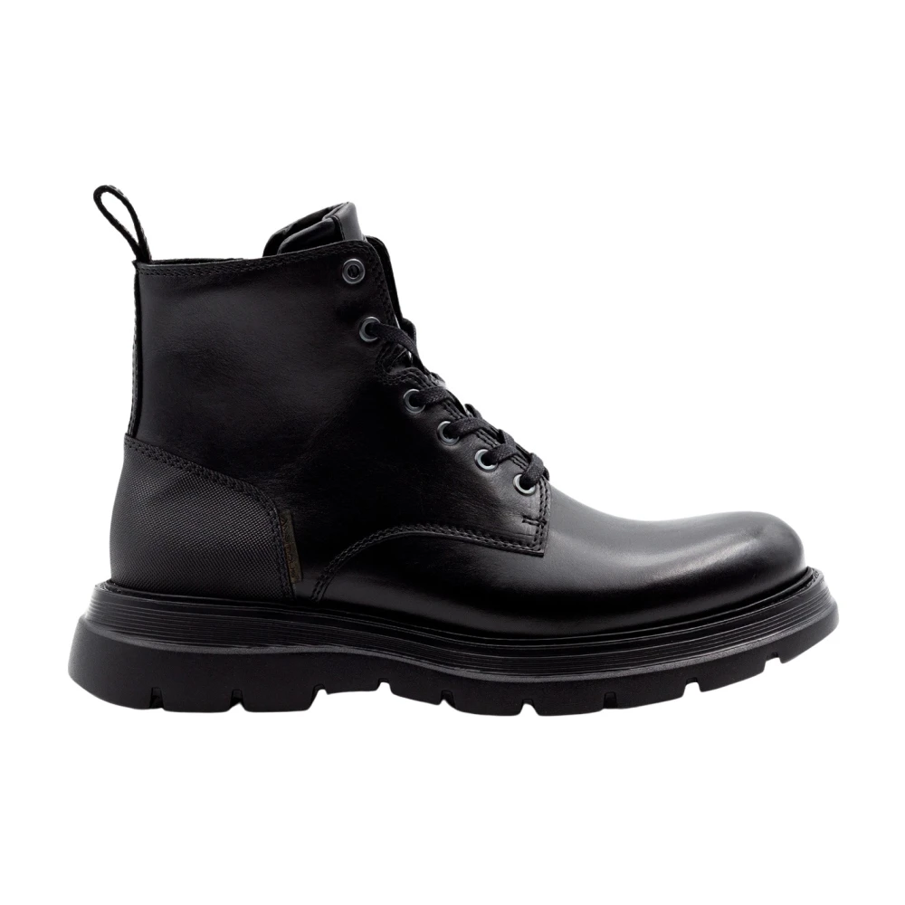 Ambitious Kosmopolitiska Combat Boots Black, Herr