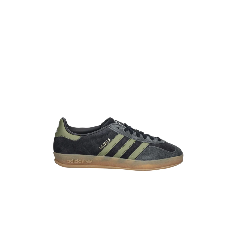 Adidas Men's Black Gazelle Indoor - Skateboarding - 8 Uk - Sport