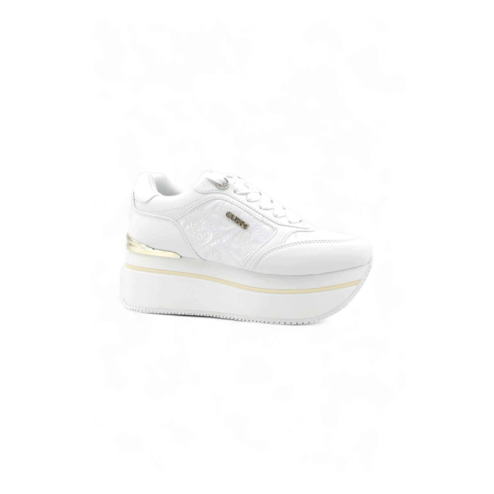 Guess Camrio 9 Platform Sneaker Dames Schoenen Wit