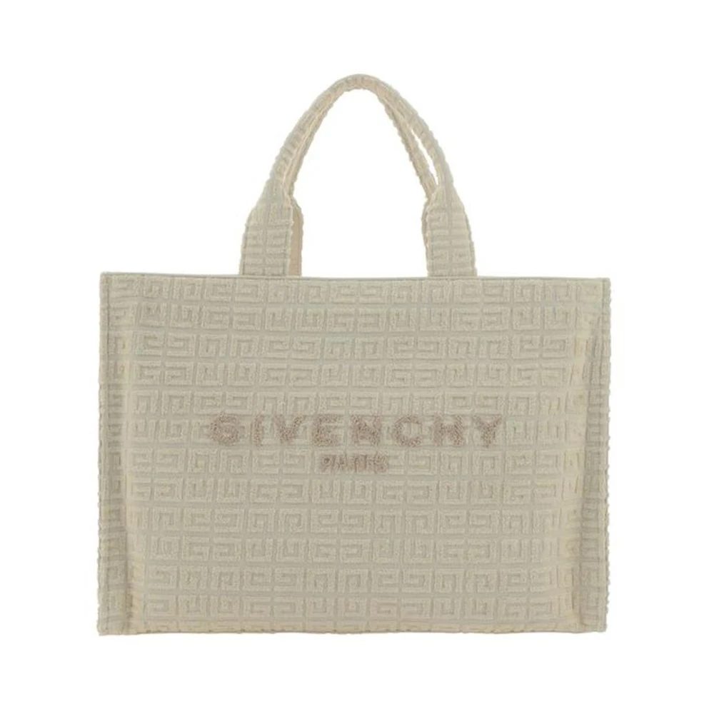 Givenchy Terry G-Tote tas met Monogram Beige Dames