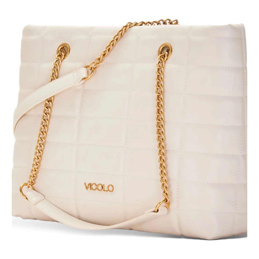 ViCOLO Maxi tas in Bianco White Dames