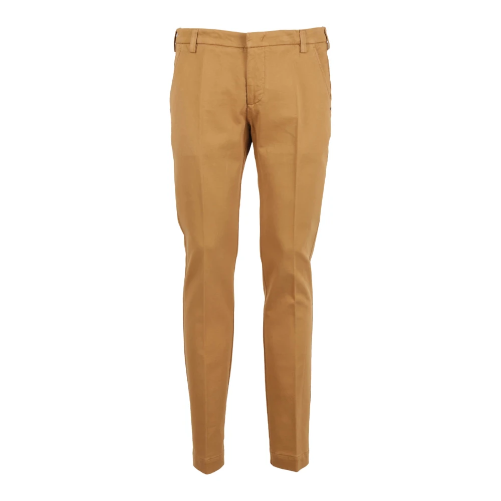 Entre amis Lang Jersey Shirt Brown Heren