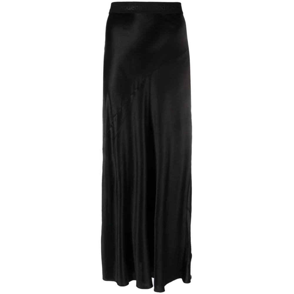 Rodebjer 9999 Svart Lorena Maxi Kjol Black, Dam