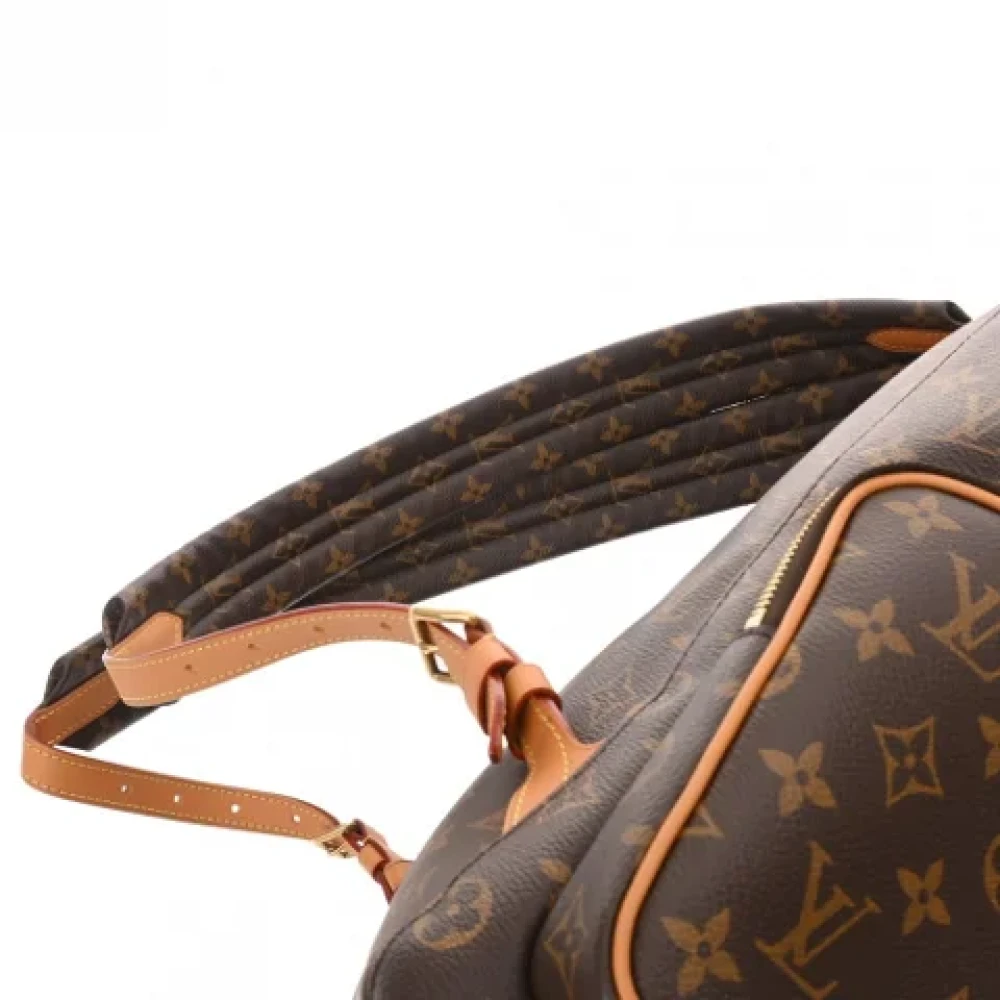 Louis Vuitton Vintage Pre-owned Canvas backpacks Brown Dames