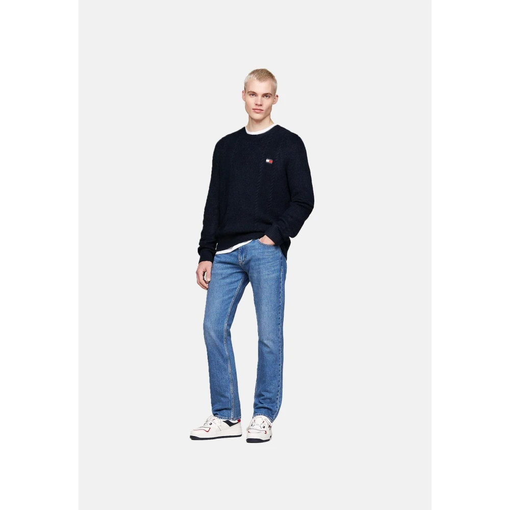 Tommy Jeans Breigoed Collectie Brown Heren